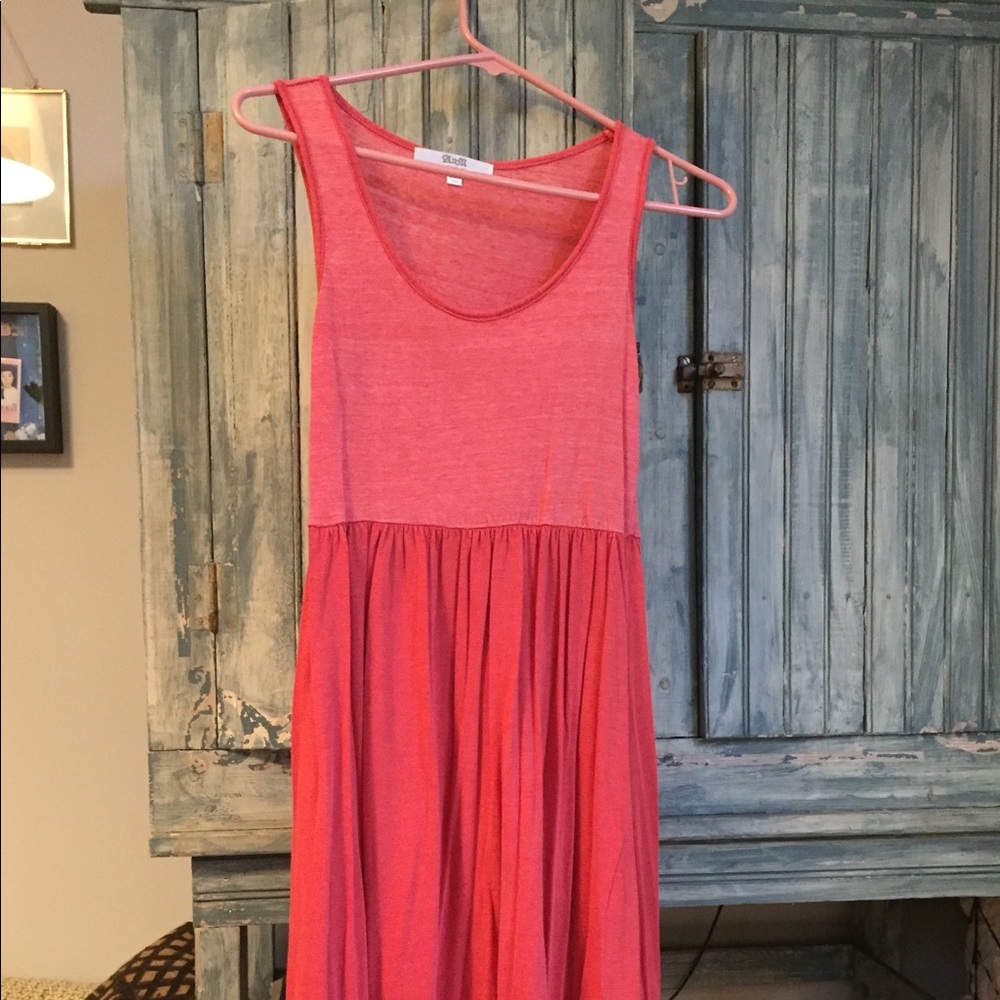 Pink dress